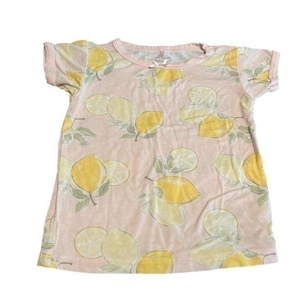 Milkberry lemon pajama shirt 24 months